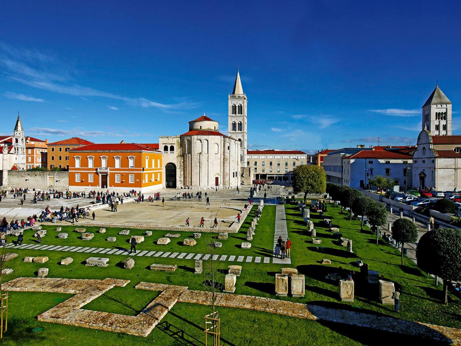 Sea View Studio Apartment Zadar Eksteriør bilde