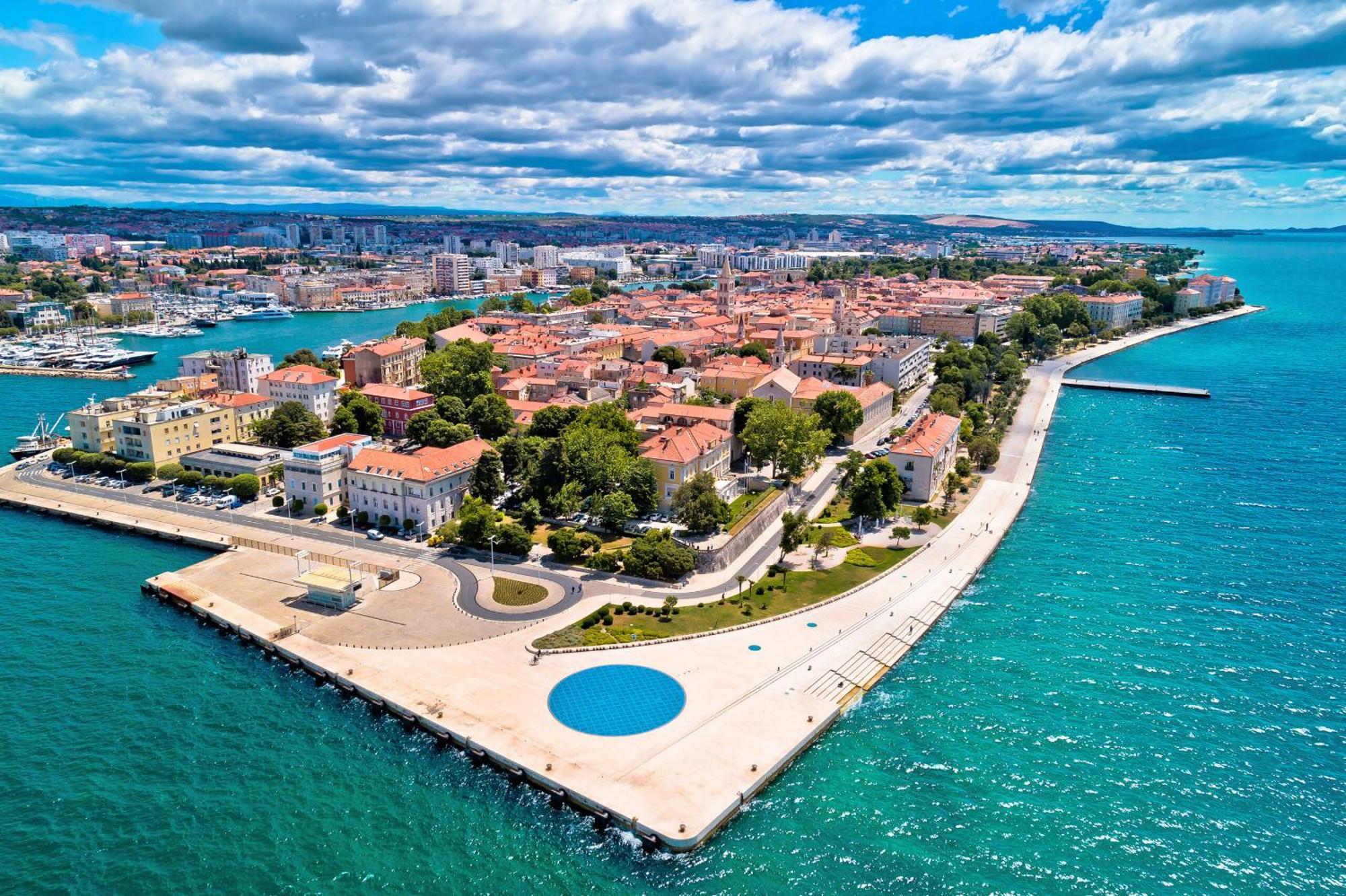 Sea View Studio Apartment Zadar Eksteriør bilde